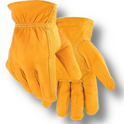 Golden Stag© Elkskin 807 Gloves Golden Stag©, Elkskin, 807, Gloves, glove, hand, hands, ranch, work, fence, working, fencing, cowhide, cow, hide, leather, barbed, barb, wire, Grain, Economy, Keystone, Thumb, Shirred, Elastic, Back