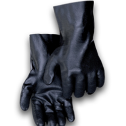 Golden Stag© Black PVC Rubber 12" 912 Gloves Large Golden Stag© Black PVC Rubber 12" 912 Gloves