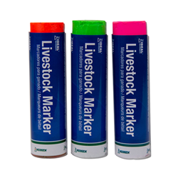 Ideal® Livestock Markers - 3 Pack - Assorted Ideal Livestock Markers, Ideal Instruments, Ideal, Livestock Markers, Fade Resistant Livestock Marker, Weather proof livestock markers