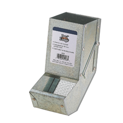 Pet Lodge® Galvanized Rabbit Feeder - 3" Pet Lodge Galvanized Rabbit Feeder, Rabbit Feeder, Pet Lodge, Rabbit Sifter, Sifter, Miller Mfg, Miller Manufacturing, Pet Lodge Sifter, Small Animal Feeder, Small animal sifter, Chew Proof Rabbit Feeder