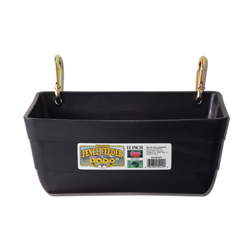 Little Giant® 11" Fence Feeder with Clips Little Giant®, Fence, Feeder, Miller, Mfg, Fence Feeder with Clips, Fence Feeder, Livestock Feeder, Livestock Supplies, Little Giant Feeder, Miller Fence Feeder
