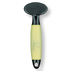 ConairPRO Dog® Slicker Brushes ConairPRO Dog®, Slicker, Soft, Brush, professionally, groomed, look, easy, right, tools, Memory, Grip, handles, Grooming, Tools, provide, non-slip, soft, grip, conforms, shape, hand, better, control, less, hand, fatigue, Eliminates, tangles, mats, coat, Key, Benefits,  Non-slip, gel, grip, handle, provides, superior, comfort, control, grooming, pet, Reinforced, coated, tips, designed, irritate, pet's, skin, Perfect, delicate, areas, face, paws, underarms, Removes, mats, tangles, dirt, providing, enjoyable, experience, fluff, against, direction, hair, growth, volume
