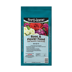 ferti•lome® Rose and Flower Food with Systemic Insecticide ferti•lome, fertilome, Rose, Flower, Food, Systemic Insecticide, 15 lb, Fertilizer, Lawn, Garden, Insecticide, Boron, Copper, Iron, Zinc, Manganese, 10847, VPG