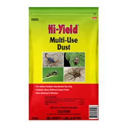 Hi-Yield® Multi-Use Dust Hi-Yield, Hi Yield, ferti•lome, Fertilome, Multi Use, Dust, Dusting, Powder, deltamethrin, odorless, Indoor, Outdoor, Insect, Control, Insecticide