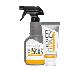 Silver Honey™ Rapid Wound Repair Silver Honey, Rapid, Wound Repair, Absorbine, Silver, Manuka Honey, MicroSilver BG, Veterinarian Tested, Horse, Animal, Wound Care, 8, 2, oz, ounce, ointment, spray, gel, natural, 99.9%,bacteria, ph, balanced, USA, WF, Young
