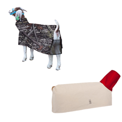 US Whip® Goat Blanket with Neck US Whip, Goat, Blanket, Neck, Cotton, Duck, Camo, Prints, Adjustable, Belly, Strap, Lamb, Supplies, Stock, Livestock, Show, USA, GBNC, GBN
