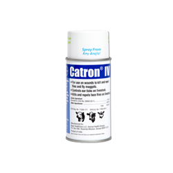 Catron® IV Aerosol Spray Catron, IV, Aerosol, Spray, Bayer, Wound, Care, Control, repel, kill, horn, house, face, deer, horse, stable, gnats, maggots, mosquito, ear, ticks, spray, livestock, stock, supplies, 003-80772130