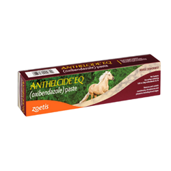 Zoetis® Anthelcide EQ Paste Anthelcide, EQ, Paste, zoetis, 24, gm, dewormer, effective, removes, worms, controls, internal, parasites, internal parasites, strongyles, roundworms, pinworms, threadworms, oxibendazole