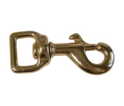 Batz® Square Eye Bolt Swivel Snap Batz®, Square, Eye, Bolt, Swivel, Snap, available, brass, zinc