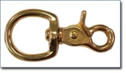 Batz® Round Eye Rein Swivel Snap Batz®, Round, Eye, Rein, Swivel, Snap, Available, Brass, Zinc