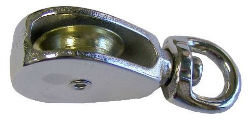 Batz® Single Pulley with Swivel Round Eye Batz, Single, Pulley, Swivel, Round, Eye, Corporation, Barn, Ranch, farm, Home, garden, Supplies, Rope