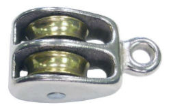 Batz® Double Pulley with Fixed Round Eye Batz, Double, Pulley, Fixed, Round, Eye, Corporation, Barn, Ranch, Home, Garden, Supplies, Rope
