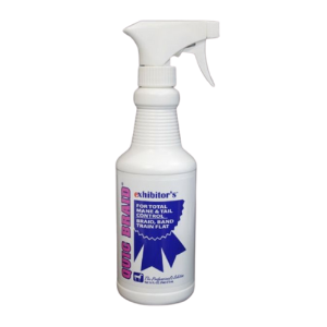 Straight Arrow® Quick Braid Exhibitor, Quic, Braid, equine, horse, skin, coat, hair, mane, tail, shine, tight, neat, braid, soft, natural, mineral, spray, stray, fast, easy, comb, no, wash, without, USA