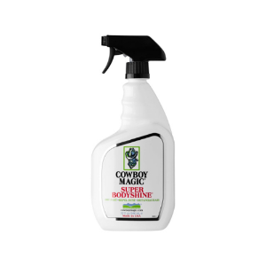 Straight Arrow® Cowboy Magic Super Bodyshine Cowboy, Magic, Super, Bodyshine, coat, skin, hair, braid, concentrated, body, shine, instant, fast, quick, dry, deep, conditioner, aloe, vera, repel, dust 