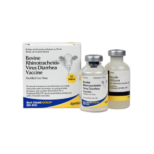 Zoetis® Bovi-Shield Gold® IBR-BVD - 10 Dose Bovi-Shield, Gold, IBR, BVD, 10, Dose, 20, ML, Bovine, cattle, vaccine, aid, treat, heal, prevent, respiratory, disease, type, 1, 2, healthy, medication, cow, virus, diarrhea, safe, pregnant, calves, nursing, health, care, vitamin, supplement