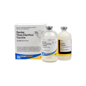Zoetis® Bovi-Shield Gold® IBR-BVD - 50 Dose Bovi-Shield, Gold, IBR, BVD, 10, 50 , 100, Dose, 20, ML, Bovine, cattle, vaccine, aid, treat, heal, prevent, respiratory, disease, type, 1, 2, healthy, medication, cow, virus, diarrhea, safe, pregnant, calves, nursing, health, care, vitamin, supplement