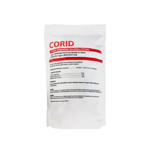 Huvepharma® Corid 1.25% Pellets Corid, 1.25%, Pellets, 1.25, calves, cow, bovine, treat, aid, heal, health, care, prevent, coccidiosis, Eimeria, bovis, e, zuernii, 21, day, top, dress, mix