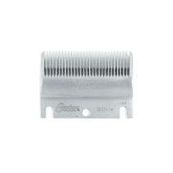 Oster® Clipmaster® Thick Bottom Full Tooth Plucking Blade Oster® Clipmaster® Thick Bottom Full Tooth Plucking Blade, Oster®, Jarden, livestock Clippers, clipper Blades, Clipmaster®, Taper-thin grooming blade, show clipping. general clipping on all large livestock, livestock clippers, Wider tooth spacing, thick coat, matted hair coat, 1/4" cut,