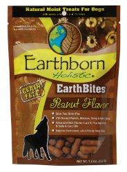 Earthborn Holistic® EarthBites™ Peanut Flavor Earthborn, Holistic®, EB, EarthBites™, Peanut, Flavor, Pet, Midwestern, Pet, Foods, dog, treats, holistic, grain, free, gluten, free