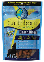 Earthborn Holistic® EarthBites™ Skin & Coat Earthborn, Holistic®, EarthBites™, EB, Skin, Coat, Pet, Supplies, dog, food, Midwestern, Pet, Foods, holistic, treats, grain, free, gluten, free