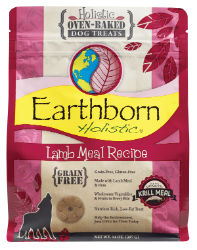 Earthborn Holistic® Lamb Meal Recipe Biscuits Earthborn Holistic® Lamb Meal Recipe Biscuits, Earthborn, Midwestern Pet Foods, Pet supplies, dog treats, dog bisuits,  low-fat dog treats, grain free dog treats, gluten-free dog treats, MSC-Certified Antarctic krill meal,