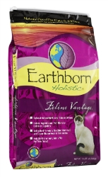 Earthborn Holistic® Feline Vantage™ - 36/14 Earthborn Holistic® Feline Vantage™, Midwestern Pet Food, pet supplies, cat supplies, cat food, feline nutrition,