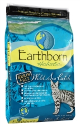 Earthborn Holistic® Wild Sea Catch™ Earthborn Holistic® Wild Sea Catch™, Midwestern Pet Food, feline nutrition, holistic cat food, dry cat food, wholesome cat food, grain-free cat food