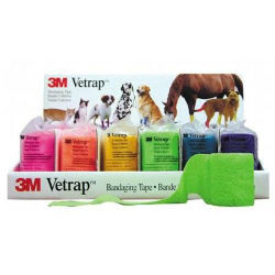 VetRap™ Bandaging Tape Bright Color Display 3M™, VetRap™, Bandaging, Tape, Bright, Color, Display, Pet, Veterinary, Animal, Bandages, Wraps, tape, high-performance, horse, lightweight, Hand, Tear, Technology
