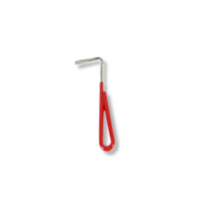 Hoof Pick (Red PVC) 