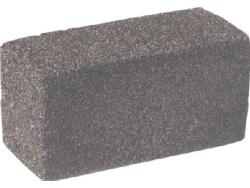 Ace Mart® Grill Brick Grill, Brick, Cleans, hot, grills, quickly, little, effort, scratch, grills, Reusable, several, cleanings, Works, without, 8", 4", 3-1/2"