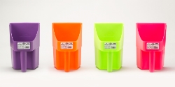 TOLCO® Neon Scoop 3 qt TOLCO® Neon Scoop, 3 qt, All-purpose scoops, scooping dry chemicals, feed, seed, dry foods, and supplements, polypropylene ?