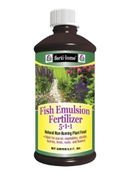 ferti•lome® Fish Emulsion Fertilizer 5-1-1 ferti•lome®, Fish, Emulsion, Fertilizer, 5-1-1, Plant Food, Water, Soluble