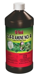Hi-Yield® 2, 4-D Amine No. 4 Hi-Yield® 2, 4-D Amine No. 4, herbicide, annual herbicide, perennial herbicide, ornamental turf weed killer, weed killer, broadleaf weed killer, 2,4-D