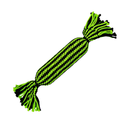 Jolly Pets® Knot-N-Chew Tube Squeaker 