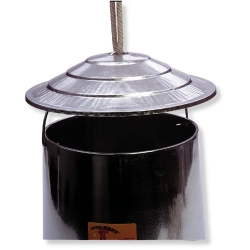 Miller Mfg® Metal Hanging Poultry Feeder Cover 