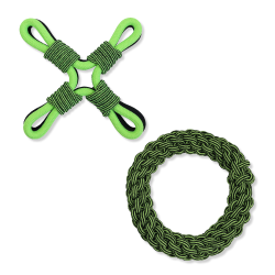Jolly Pets® Tik Tak Tugzz Rope Dog Toy 